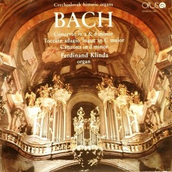 Пластинка Ferdinand Klinda (Organ) Johann Sebastian Bach